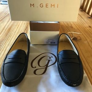 M. Gemi Pastoso Driving Flats Size 38.5